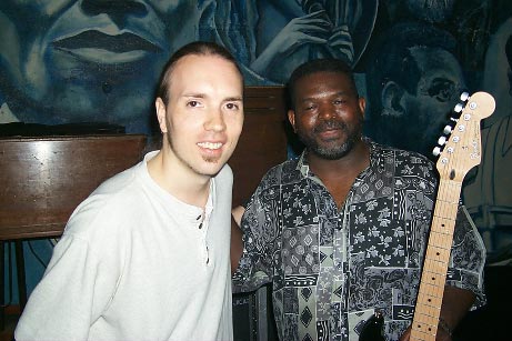 Me and Michael Burks