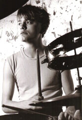 Mick with sticks in hand(size=118 KB)
