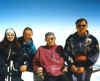 Posing with friends, 3200m high, Val Thorens (118225 bytes)