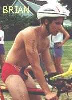 Brian  - An unusually hunky  tickle victim