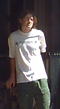 Benny in his Offspring Shirt