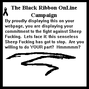 No Sheep Fucking!