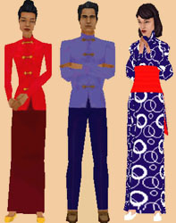 Chinese and Japanese