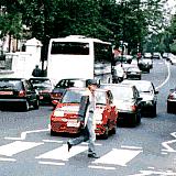 Tsukitaro crossing Abbey Road