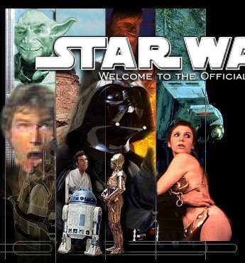 [Collision of scenes from 

     the Star Wars Movies]