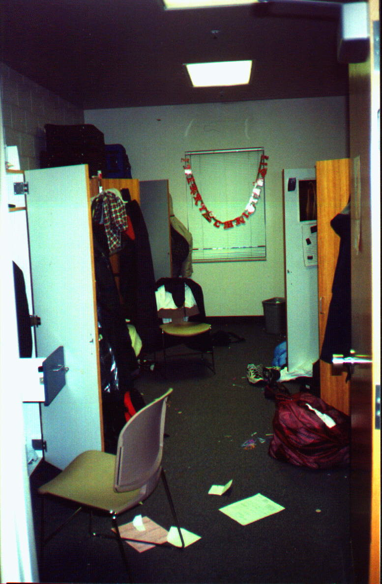 My room, clean, huh? - Dec '98