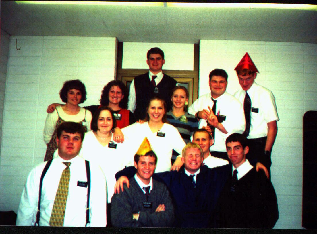 My MTC district on new years' Eve. Our teacher (3rd row 1st on the left) said we were apostate - Dec 31 '98