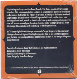 Vegoose Sweet Sounds Vol. 9 back cover