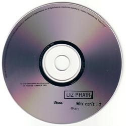 Why Can't I? disc