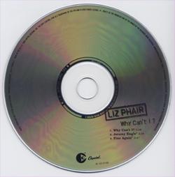 Why Can't I? single disc