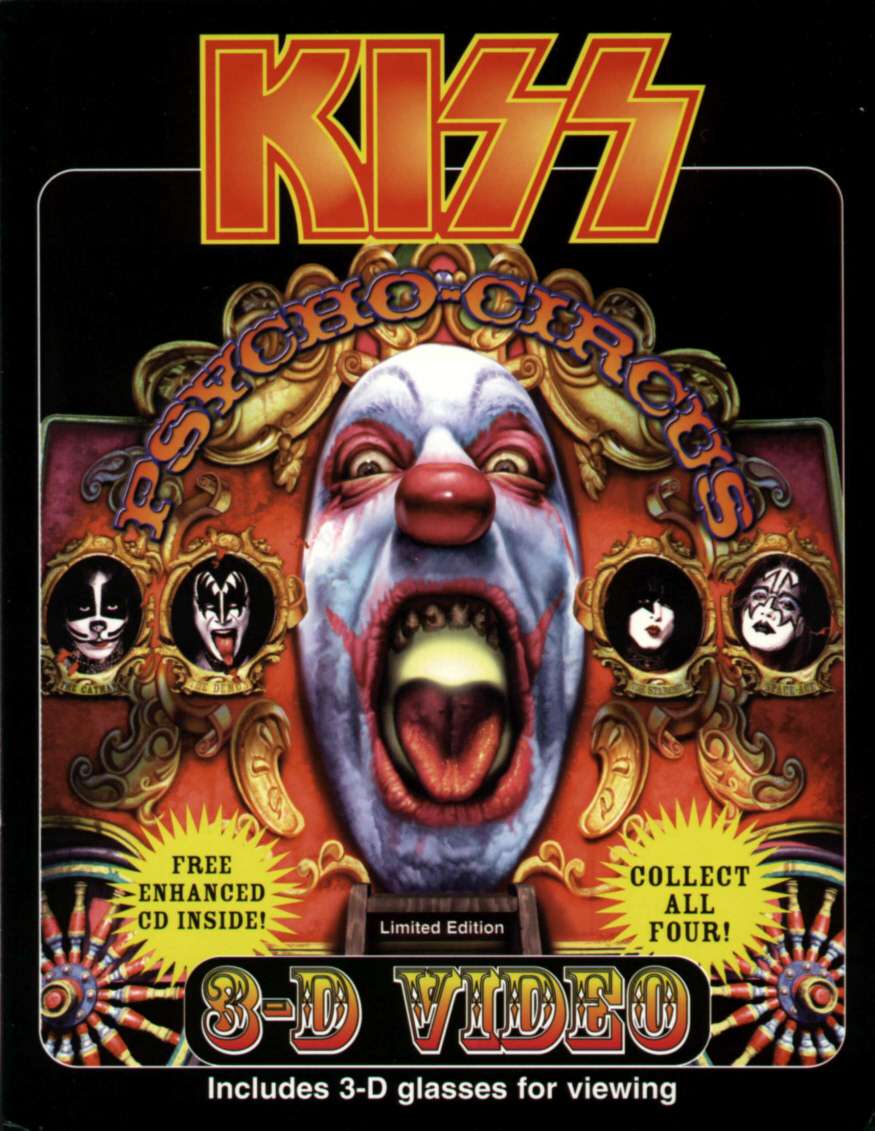 KISS Psycho-Circus 3-D Video Cover