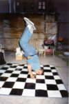 me....doing a freeze...