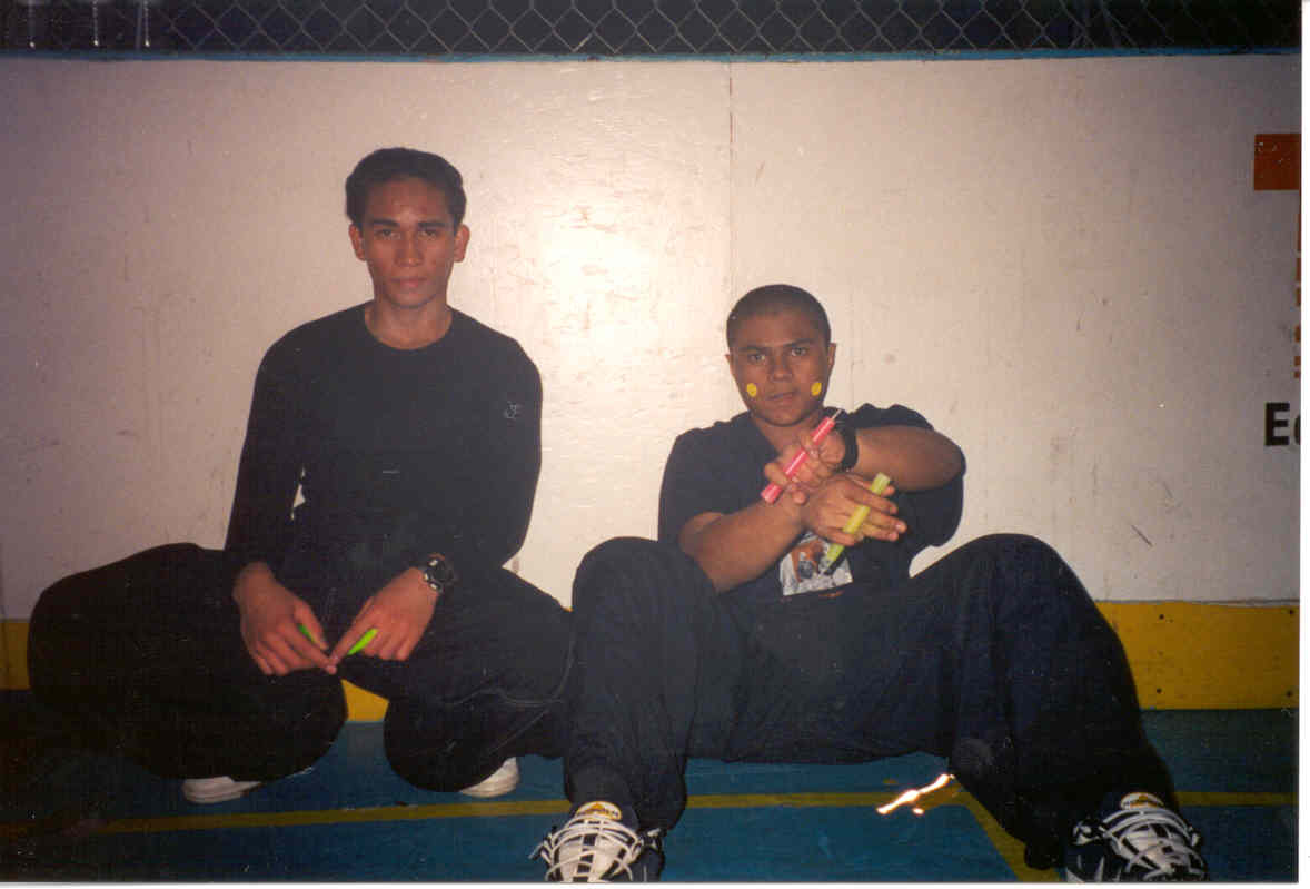 dave and&nbsp; myself at the rave....