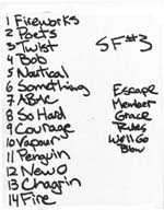 setlist