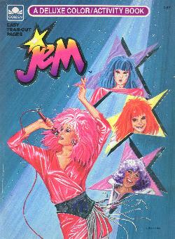 jem color and activity book
