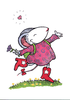 Happy Lilly; image courtesy darlingcards.com