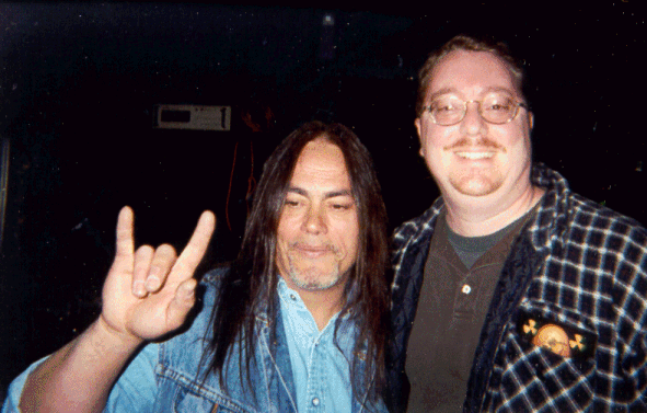 TC is such a nice guy, he'll even pose for a picture with a fan (me!).