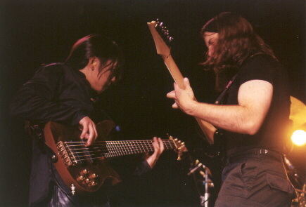 John Petrucci and John Myung