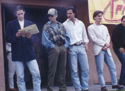 Durante un evento de radio 
