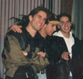 Mauri, Tono, y Alan durante una conferencia de prensa