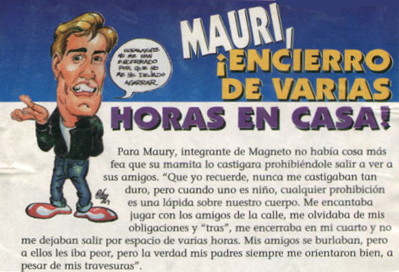 Mauri y sus anecdotas de nino...