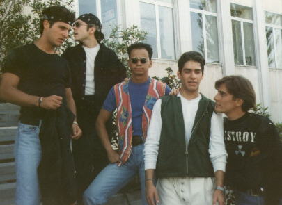 Alex, Charlie, El�as, Alan, Mauri