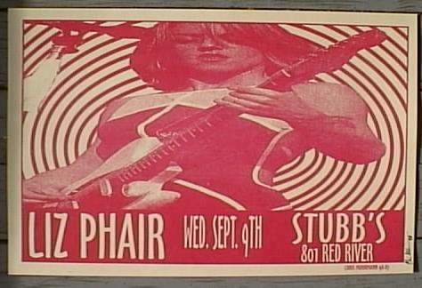 Liz at Stubbs, 9-9-98