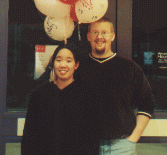 me and Darren after my 19th b-day party