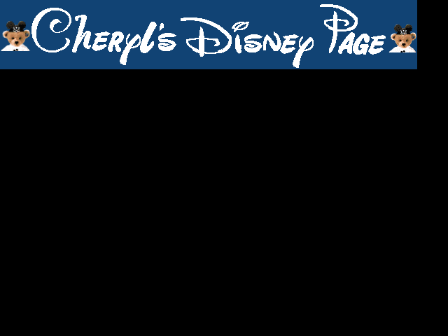 Cheryl's Disney Page