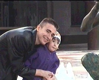 Alex Davie & little Ann -  2000