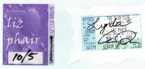Liz at the 9:30 Club, 10-5-98