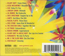 Got Hits 2 back cover