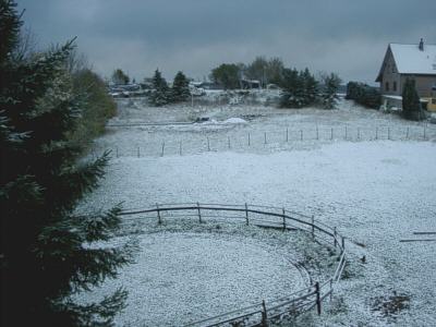 Der erste Schnee!