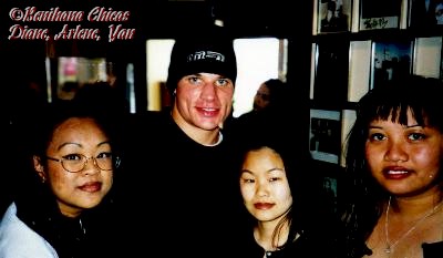 Nick w/ Benihana Chicas!