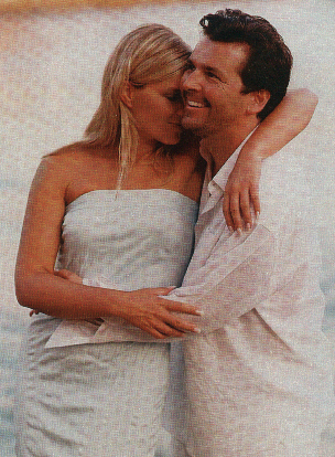 Thomas and Claudia on Ibiza, summer '99
