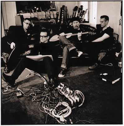 THE BAND STIRRING THEIR SOUL IN THE STUDIO.