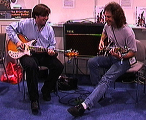 Kevin and Steve pickin' & a grinnin'