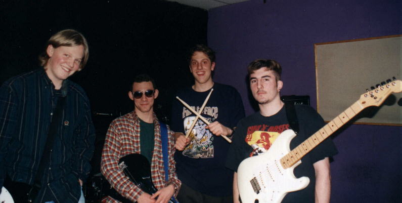 in the studio