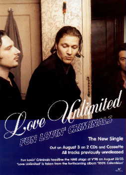 advert for Love Unlimited