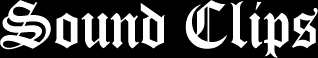 Sound Clips