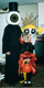 my younger sisters and I on Halloween '00
