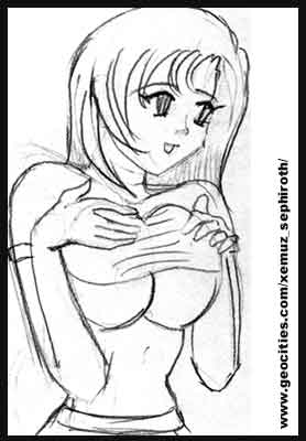 Tifa Lockheart, Mas sensualidad.