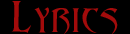 lyrics button