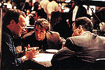Michael Mann, Al Pacino and Robert De Niro on the set of Heat - Michael Mann, Al Pacino et Robert De Niro sur le tournage de Heat