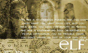 What race are you in Middle-earth?