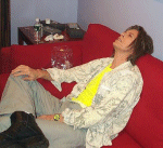 resting