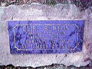 Clifford Lee Burton .