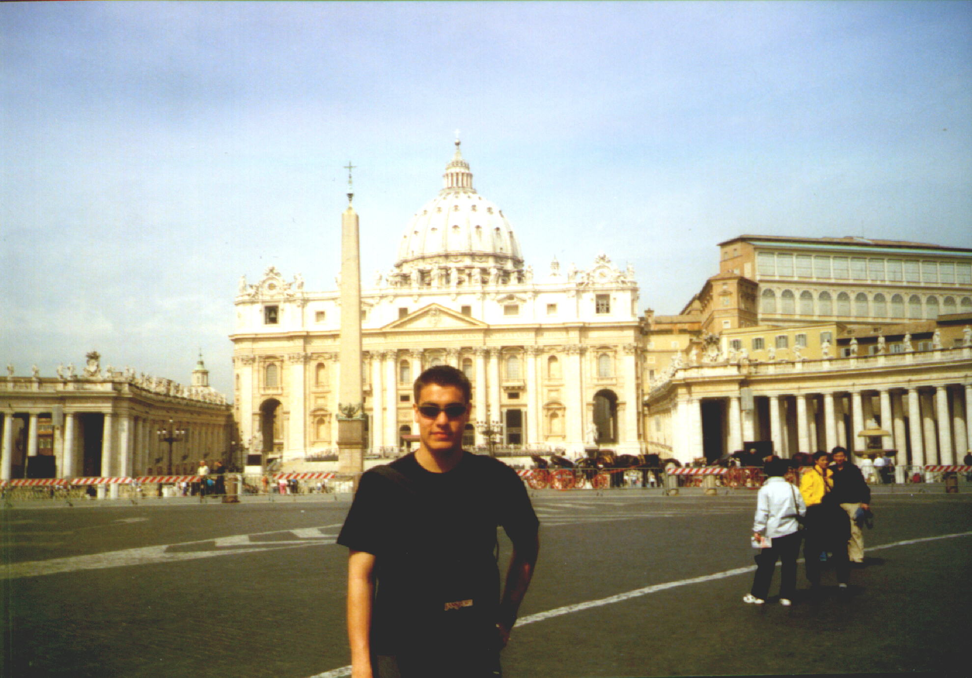Me and my class at the Vatican