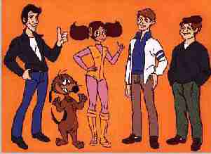 [The Fonz and the Happy Days Gang]
