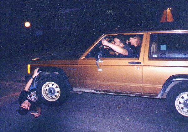 hit him again, he's not dead yet